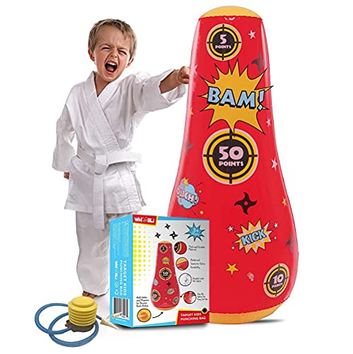 Whoobli Inflatable Kids Punching Bag Target - New 2021