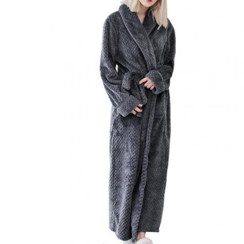 Winter Fleece Bath Robes for Men and Women