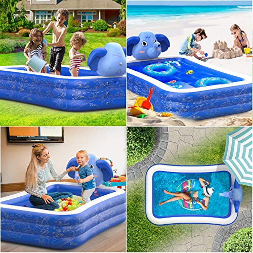 Hamdol Inflatable Sprinkler Kiddie Pool