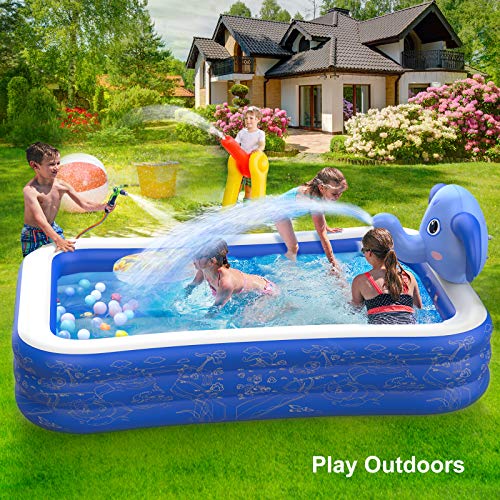 Hamdol Inflatable Sprinkler Kiddie Pool