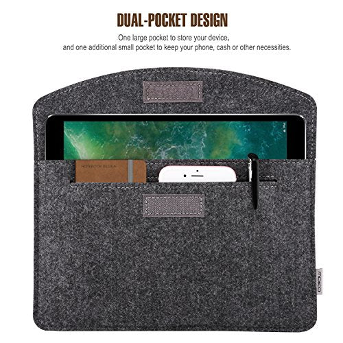MoKo 9-11 Inch Felt Tablet Sleeve Bag Carrying Case