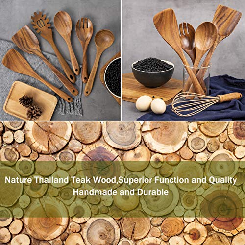 Wooden Cooking Spoons-10 Pack