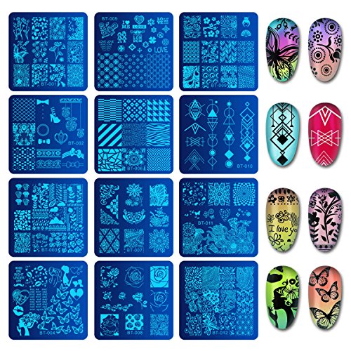 Nail Stamping Plates Set