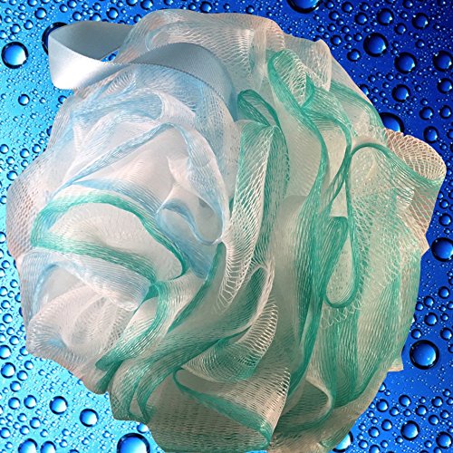 Shower Bouquet Loofah Bath-Sponge Swirl-Set-XL-75g