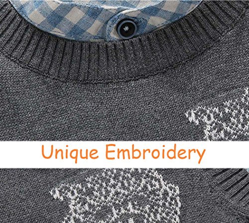 BASADINA Boys' Sweater Vest - Gray