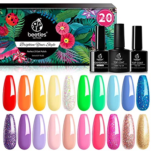 Rainbow Summer Gel Polish Kit