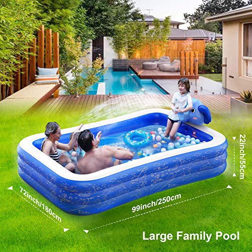 Hamdol Inflatable Sprinkler Kiddie Pool