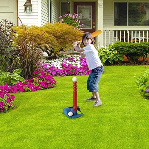 Toddler TBall Set with 9 Balls for Kids 1-10 Years