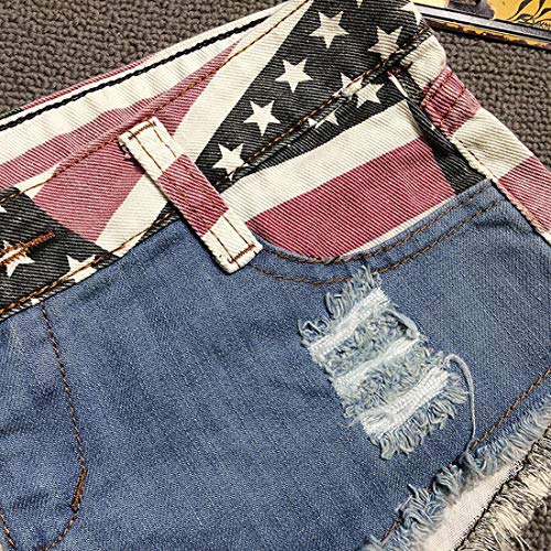 American Flag Daisy Duke Shorts