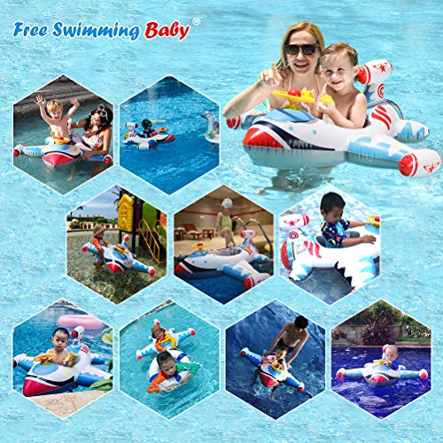 Airplane Swimming Float Seat Ring