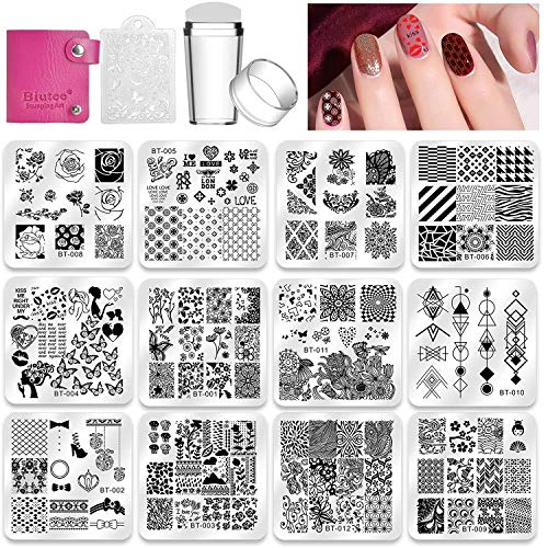 Nail Stamping Plates Set