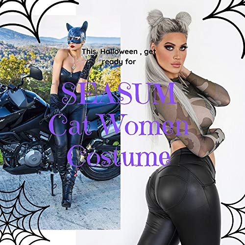 Shaping Push-Up Leather Leggings