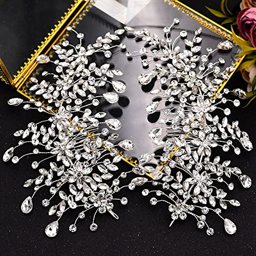 Rhinestone Bridal Hair Comb Accessories