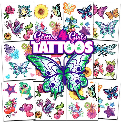 Crenstone Glitter Tattoos - 50 Dazzling Designs
