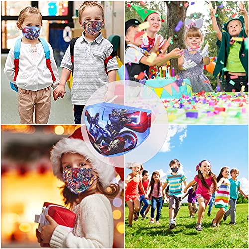 Alldriey Washable Reusable 3D Kids Face Mask