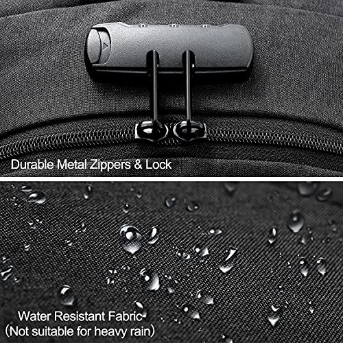 Anti-Theft Travel Laptop Backpack, (15.6 in)