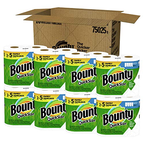 Bounty Quick-Size Paper Towels - 16 Family Rolls
