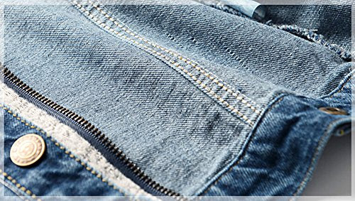 LJYH Boys' Denim Trucker Jacket, Fall Hoodie.