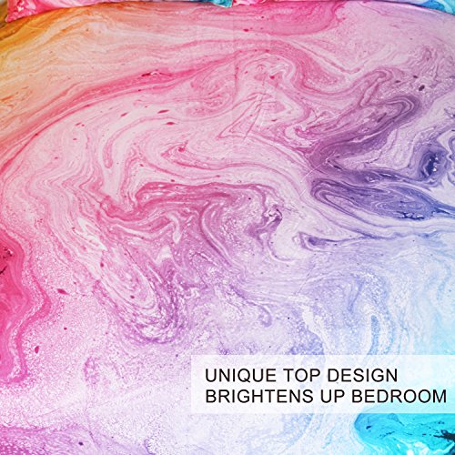 BlessLiving Tie Dye Bed Set