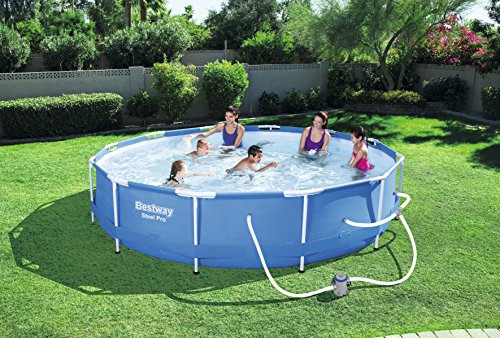 Bestway Steel Pro Above Ground Pool Set, 12ft x 30in