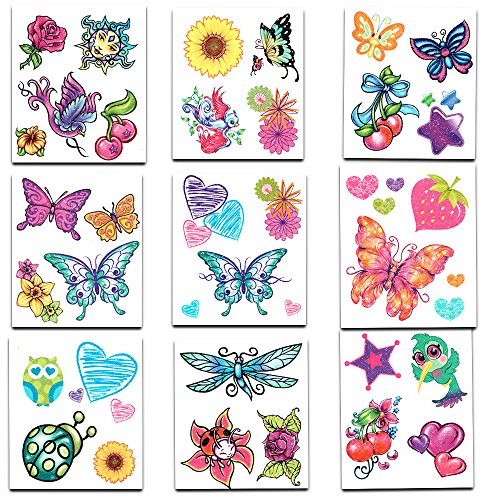Crenstone Glitter Tattoos - 50 Dazzling Designs