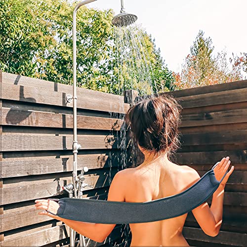 AQUIS Double-Sided Exfoliating & Cleansing Back Scrubber