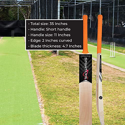 SPORTAXIS Wooden Kashmir Willow Cricket Bat