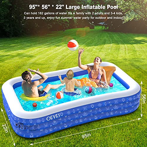 Inflatable Swimming Pool with Canopy