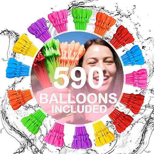 Instant Water Balloons - Easy Fill & Splash Fun for Kids and Adults(440 Pack)