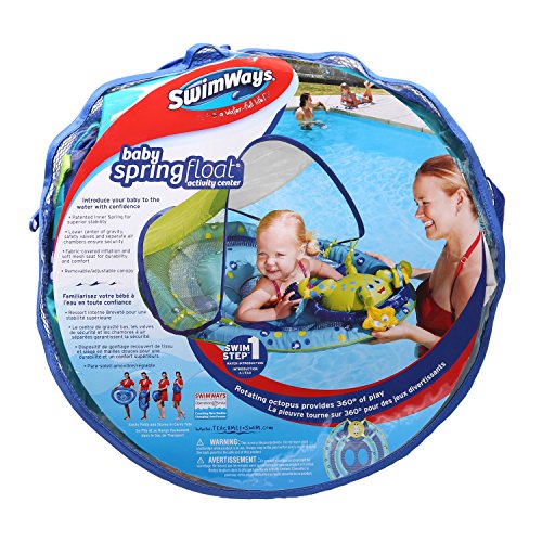Inflatable Baby Octopus Pool Float with Canopy