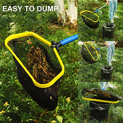 Pool Skimmer Net with Detachable Aluminum Frame and Deep Bag