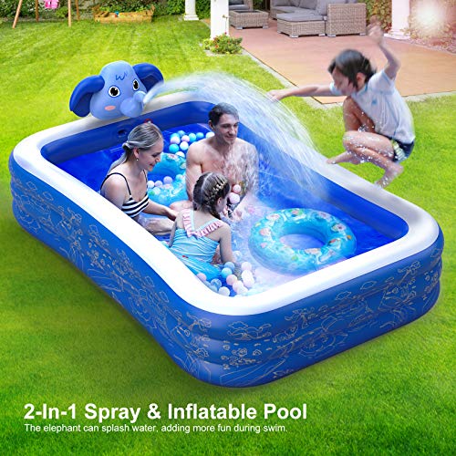 Hamdol Inflatable Sprinkler Kiddie Pool
