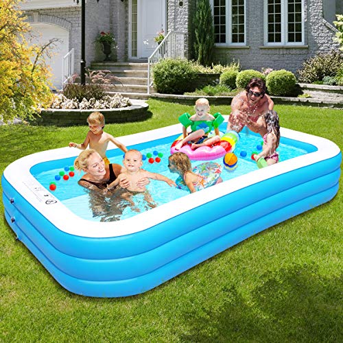 Efubaby Inflatable Swimming Pool for Kids and Family, 120