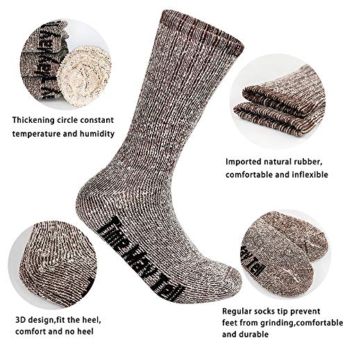 Time May Tell Merino Wool Hiking Socks