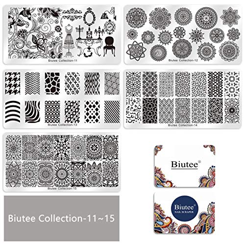 Nail Stamp Plates Set