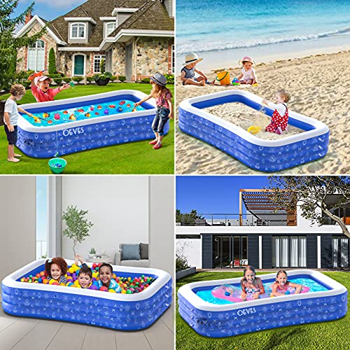 Inflatable Swimming Pool with Canopy