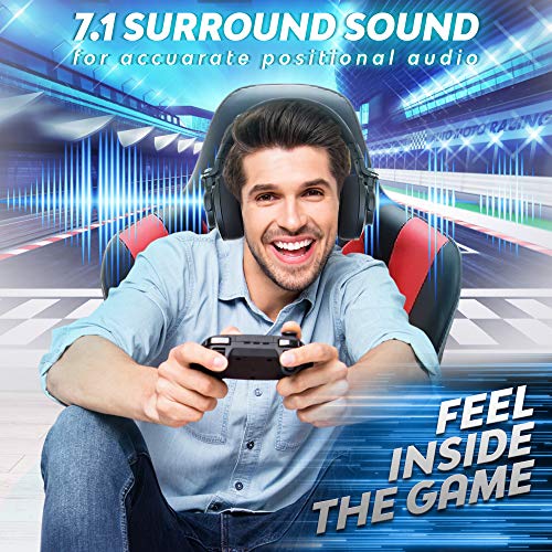 HP USB PC Gaming Headset with Microphone. 7.1 Surround Sound, RGB LED Lighting