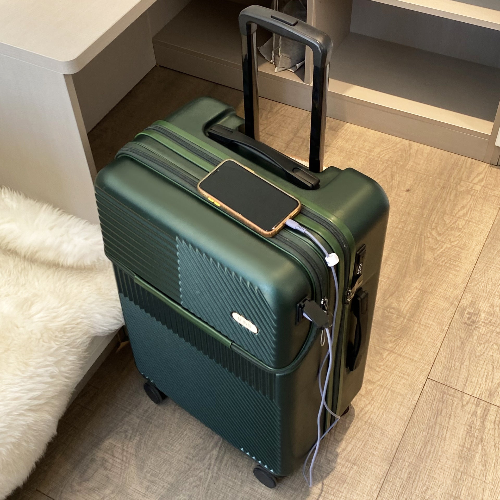 Small Front-Opening Boarding Suitcase