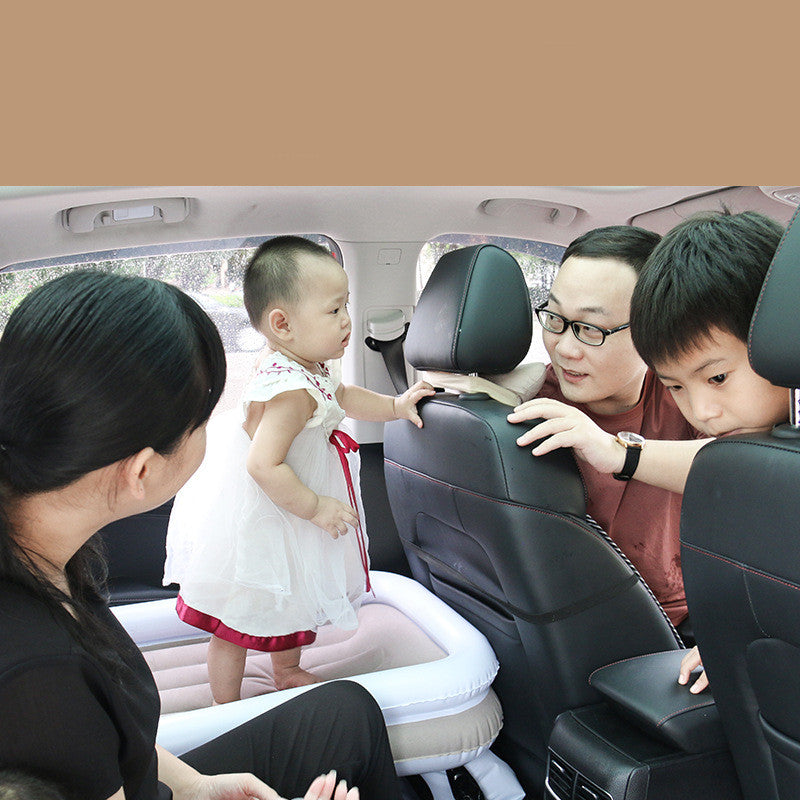 Inflatable Baby Travel Car Bed