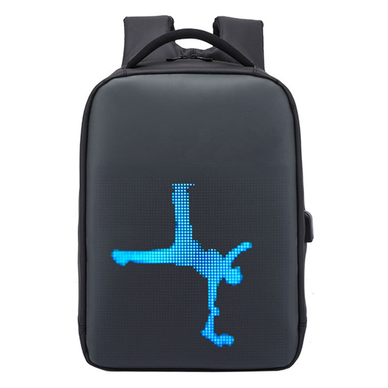 LED Display Waterproof Backpack