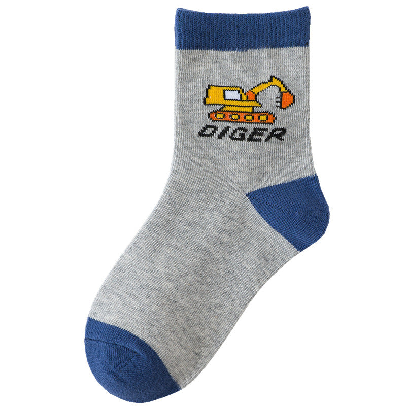 Cotton Cartoon Socks