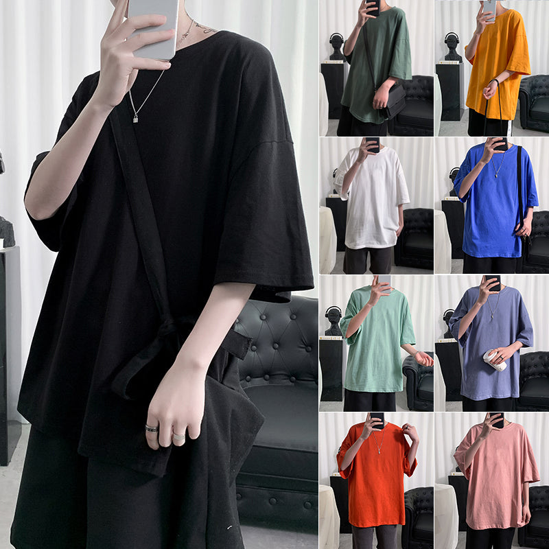 Half-sleeve Cotton Tops for Boys