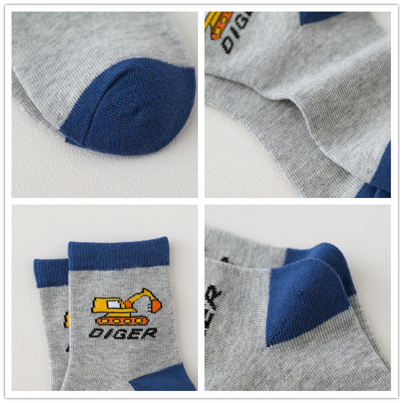 Cotton Cartoon Socks