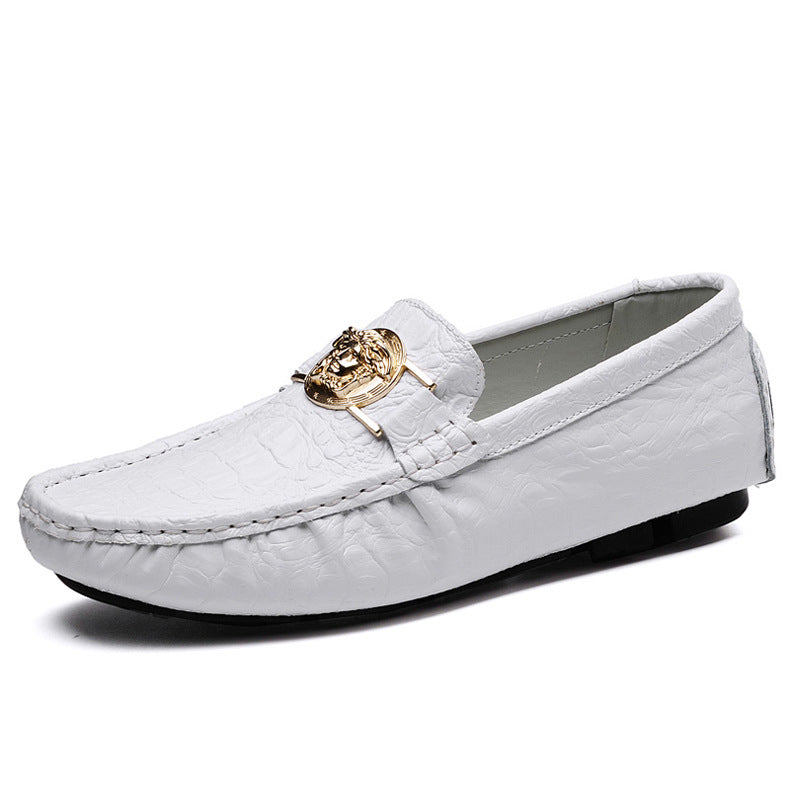 Large Flat Soled Boat Shoes for Men