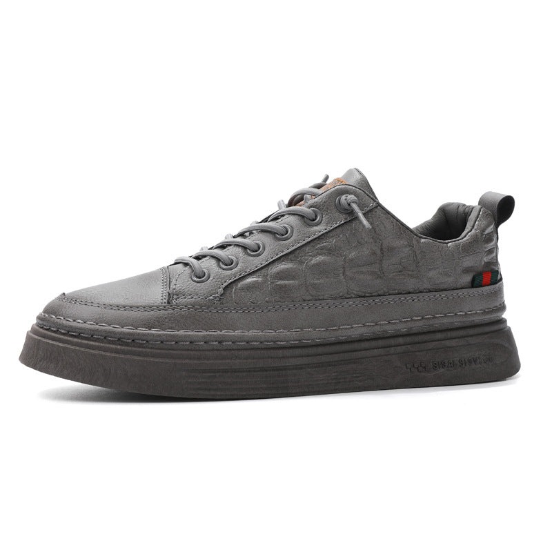 Trendy Men's Flat Skate Shoes
