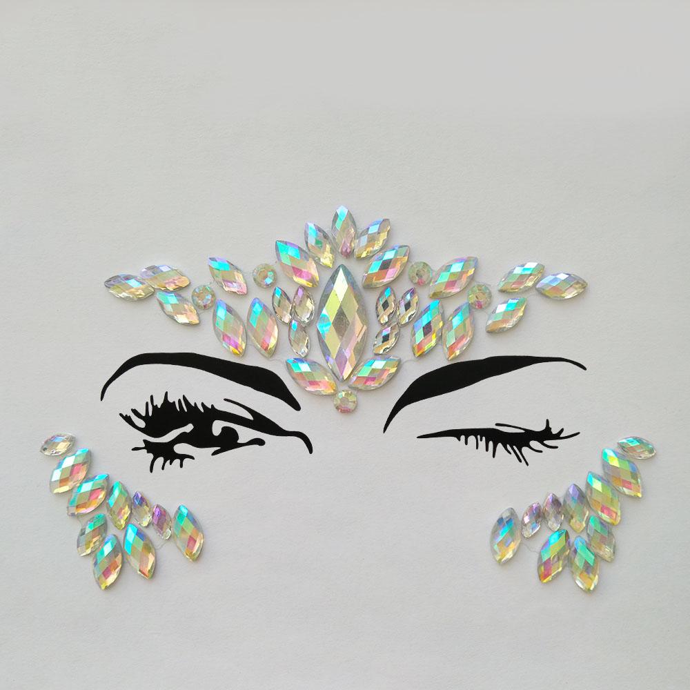 Rhinestone Body Glitter Stickers