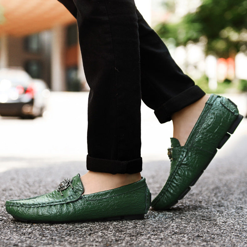 Large Flat Soled Boat Shoes for Men
