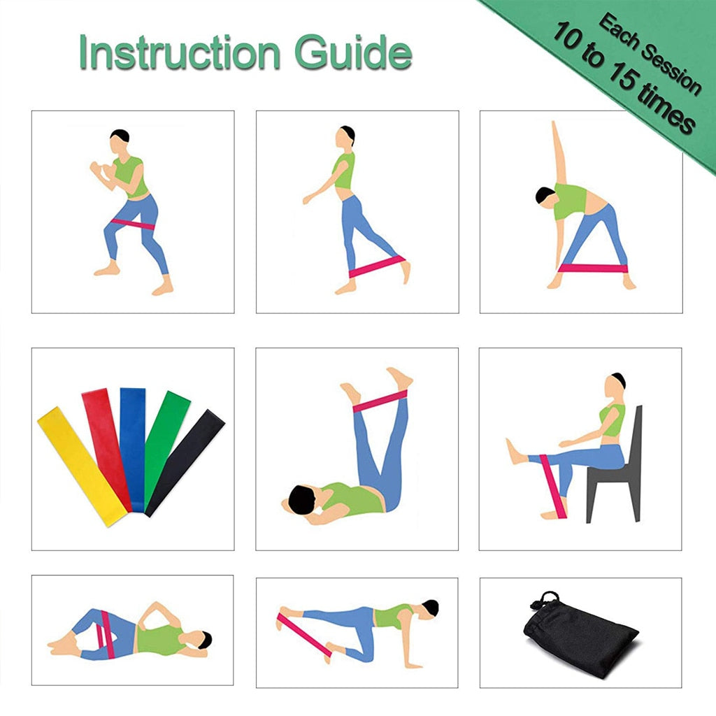 Fitness Resistance Bands for Gym Training