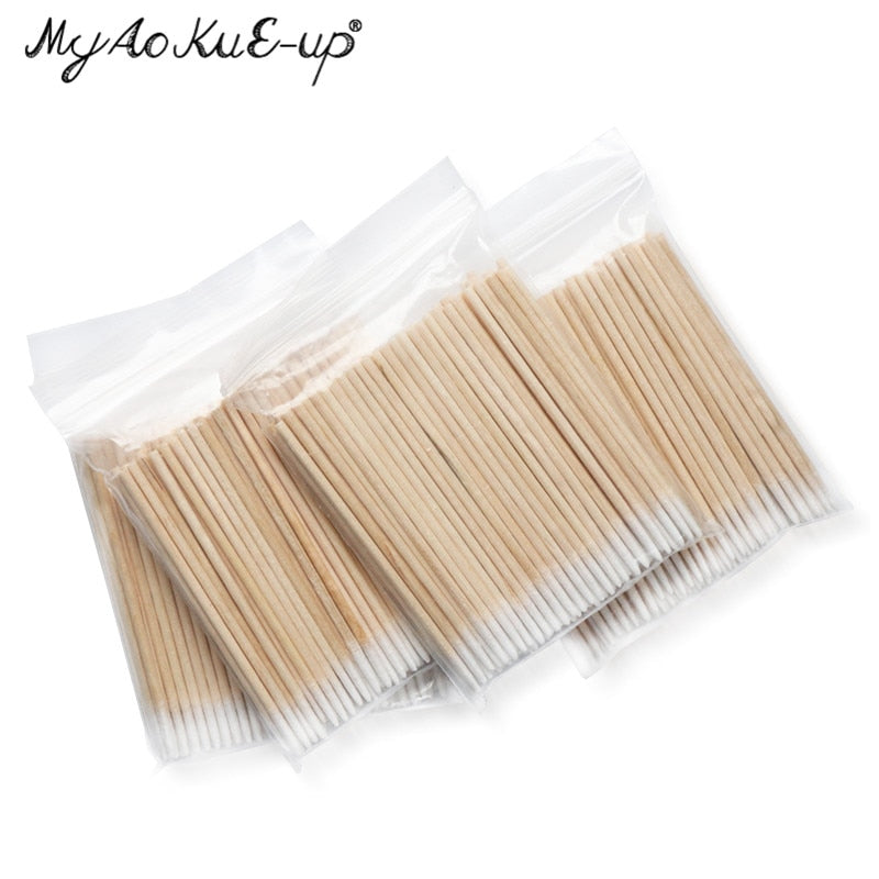 Disposable Cotton Swabs for Eyelash Extensions
