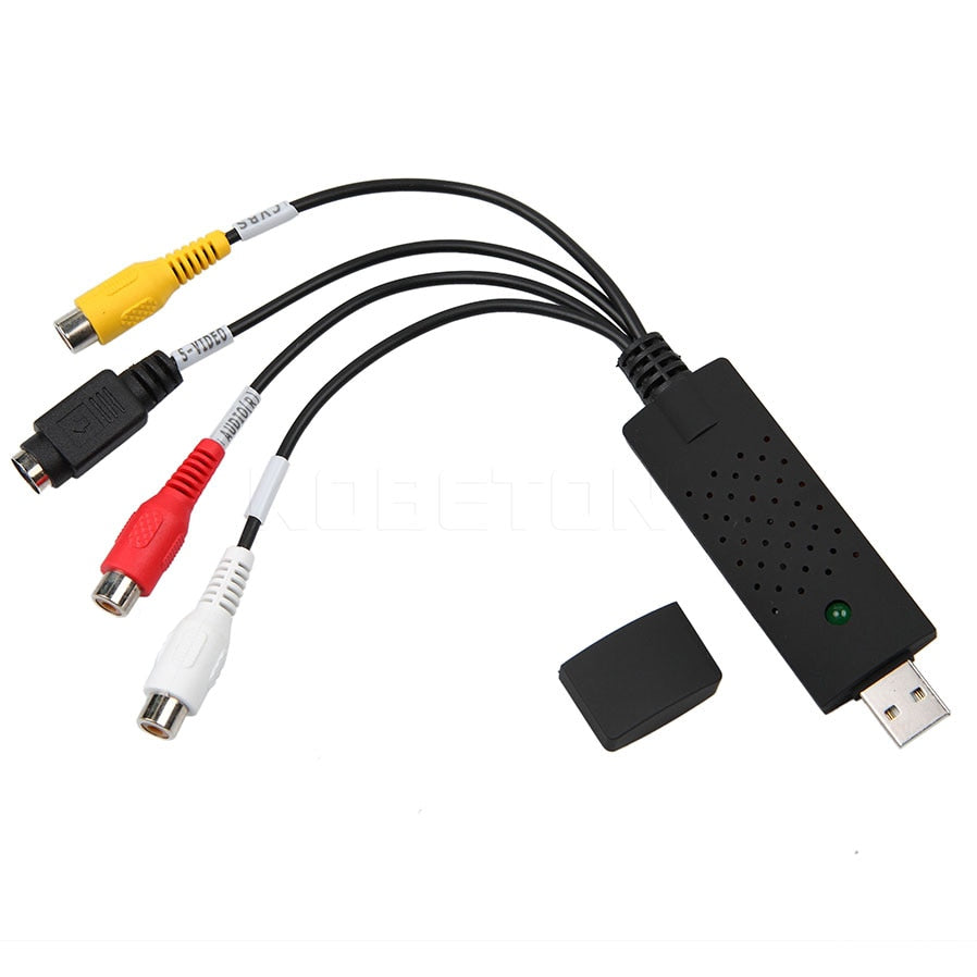 USB 2.0 to RCA Cable Adapter Converter